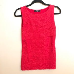 3 for$25 Verve Ami tiered lace sleeveless top